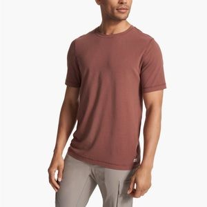 Vuori Men’s Tuvalu Tee Size M Hazelnut NEW WITH TAGS